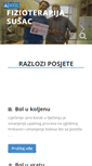 Mobile Screenshot of fizioterapija-susac.com