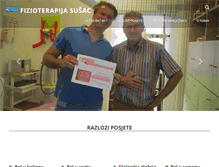 Tablet Screenshot of fizioterapija-susac.com